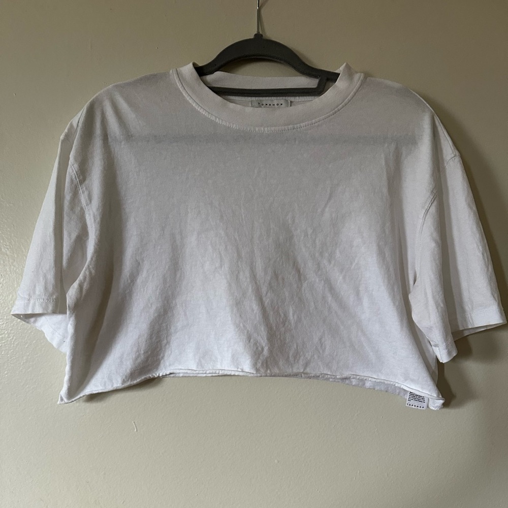 Topshop Cropped Tee
